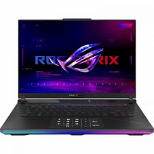Laptop Asus ROG Strix SCAR 16 G635LR-RW125X, 16 inch 2560 x 1600, Intel Core Ultra 9 275HX (24 C / 24 T, 2.7 GHz - 5.4 GHz, 40 MB + 24 MB cache, 28 W), 64 GB DDR5, 4 TB SSD, Nvidia GeForce RTX 5070 Ti, Windows 11 Pro, Tastatura International, Off Black