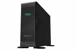 Server HPE ProLiant ML350 Gen10, Tower 4U, Intel Xeon Silver 4208 (8 C / 16 T, 2.1 GHz - 3.2 GHz, 11 MB cache, 85 W), 16 GB DDR4 ECC, fara stocare, 8 x SFF, HPE Smart Array P408i-a, 800 W, Fara sistem de operare