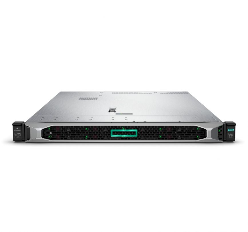 Server HPE ProLiant DL360 Gen10, Rack 1U, Intel Xeon Silver 4208 (8 C / 16 T, 2.1 GHz - 3.2 GHz, 11 MB cache, 85 W), 32 GB DDR4 ECC, fara stocare, 8 x SFF, HPE MR416i-a, 800 W, Fara sistem de operare
