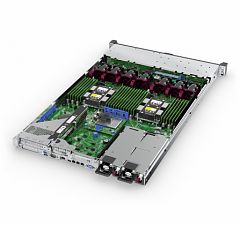 Server HPE ProLiant DL360 Gen10, Rack 1U, Intel Xeon Silver 4208 (8 C / 16 T, 2.1 GHz - 3.2 GHz, 11 MB cache, 85 W), 32 GB DDR4 ECC, fara stocare, 8 x SFF, HPE MR416i-a, 800 W, Fara sistem de operare
