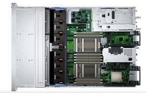 Server DELL PowerEdge R760xs, Rack 2U, Intel Xeon Gold 5420+ (28 C / 56 T, 2.0 GHz - 4.10 GHz, 52.5 MB cache, 205 W), 16 GB DDR5 ECC, 4 TB HDD, 12 x LFF, DELL PERC H755, 700 W, Fara sistem de operare