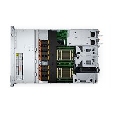 Server DELL PowerEdge R660xs, Rack 1U, Intel Xeon Silver 4410Y (12 C / 24 T, 2.0 GHz - 3.9 GHz, 30 MB cache, 150 W), 32 GB DDR5 ECC, 960 GB SSD, 8 x SFF, DELL PERC H755, 2 x 1100 W, Fara sistem de operare