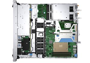 Server DELL PowerEdge R360, Rack 1U, Intel Xeon E-2414 (4 C / 4 T, 2.60 GHz - 4.5 GHz, 12 MB cache, 55 W), 64 GB DDR5 ECC, 2 x 960 GB SSD, 4 x LFF, DELL PERC H355, 2 x 700 W