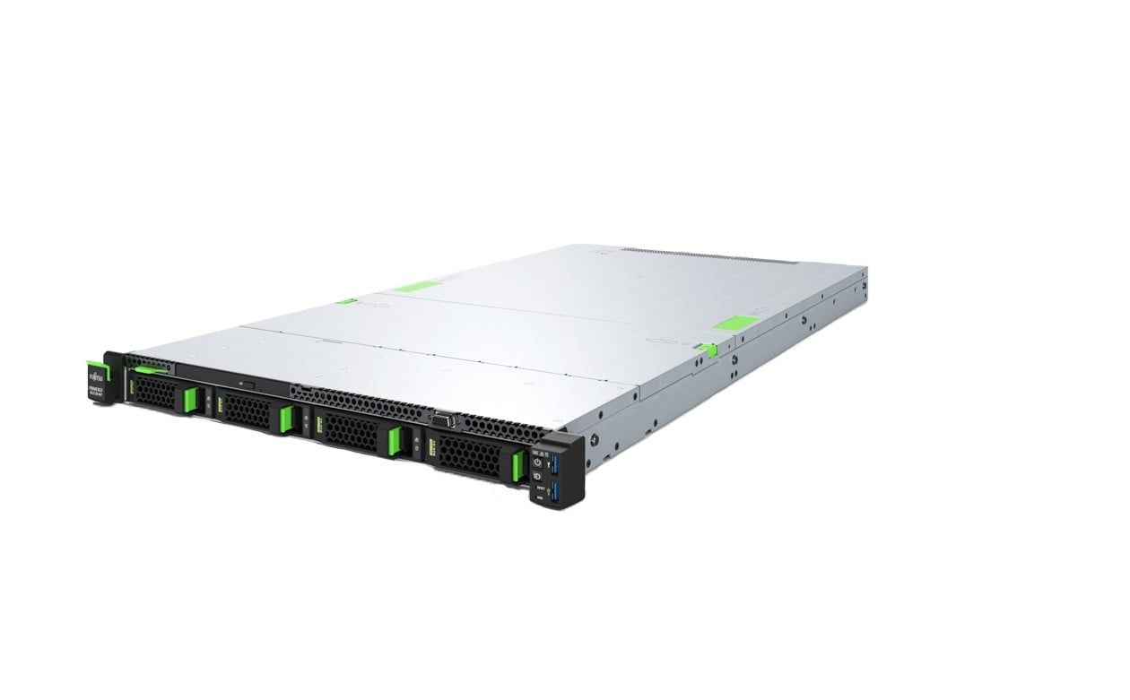 Server Fujitsu Primergy RX2540 M7, Rack 2U, Intel Xeon Gold 5416S (16 C / 32 T, 2.0 GHz - 4.0 GHz, 30 MB cache, 150 W), 32 GB DDR5 ECC, 8 x SFF, 900 W, Fara sistem de operare
