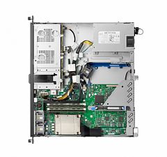 Server HPE ProLiant DL20 Gen10, Rack 1U, Intel Xeon E-2314 (4 C / 4 T, 2.8 GHz - 4.5 GHz, 8 MB cache, 65 W), 16 GB DDR4 ECC, 2 x LFF, 290 W