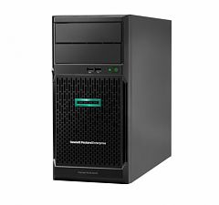 Server HPE ProLiant ML30 Gen10, Tower 4U, Intel Xeon E-2314 (4 C / 4 T, 2.8 GHz - 4.5 GHz, 8 MB cache, 65 W), 16 GB DDR4 ECC, fara stocare, 4 x LFF, 300 W
