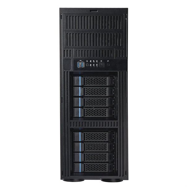 Server Terra server 7430 g4, Tower, Intel Xeon Gold 5315Y (8 C / 16 T, 3.20 GHz - 3.60 GHz, 12 MB cache, 150 W), 64 GB DDR4 ECC, 2 x 960 GB SSD, 2 x 800 W, Fara sistem de operare