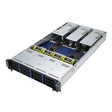 Server ASUS RS720-E11-RS12U, Rack 2U, fara procesor, fara memorie, 12 x LFF, 2 x 1600 W, Fara sistem de operare