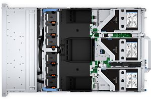 Server DELL PowerEdge r760, Rack 2U, 2 x Intel 6256Y (16 C / 32 T, 2.8 GHz - 3.9 GHz, 37.5 MB cache, 195 W), 64 GB DDR5 ECC, 2 x 480 GB SSD, 2 x 1100 W, Fara sistem de operare