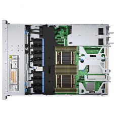 Server DELL PowerEdge R450, Rack 1U, Intel Xeon Silver 4309Y (8 C / 16 T, 2.8 GHz - 3.60 GHz, 12 MB cache, 105 W), 64 GB DDR4 ECC, 2 x 960 GB SSD, 4 x LFF, DELL PERC H355, 1100 W, Windows Server 2022 Standard