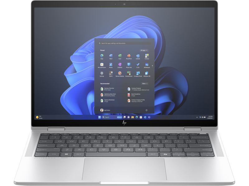 Laptop HP Elite x360 1040 G11 9G0G7ET, 14 inch 1920 x 1200 Touchscreen, Intel Core Ultra 7 155H (16 C / 22 T, 2.5 GHz - 4.8 GHz, 24 MB cache, 28 W), 16 GB DDR5, 512 GB SSD, Intel Arc Graphics, Windows 11 Pro