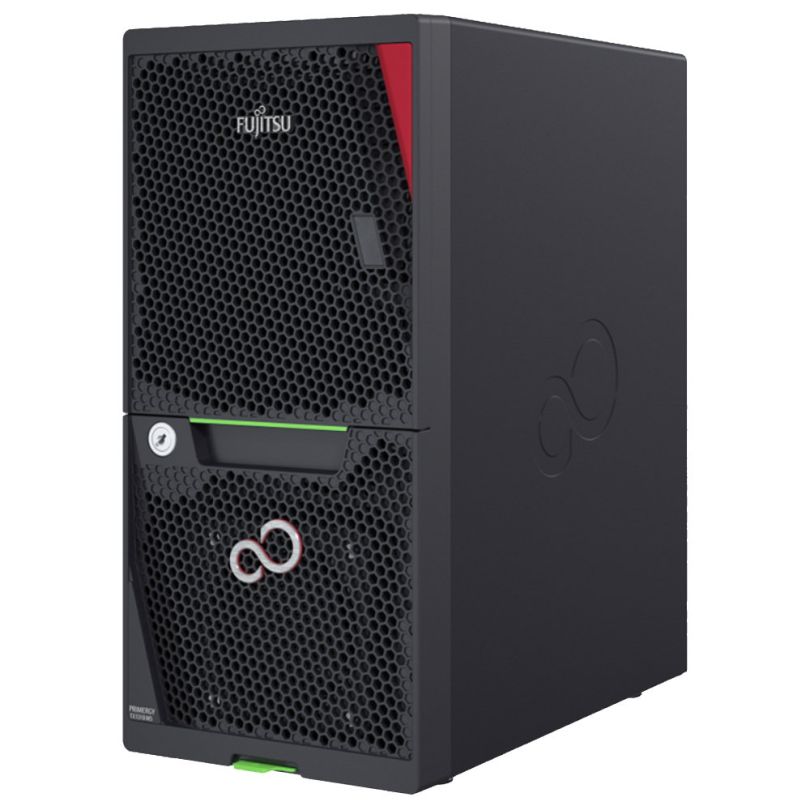 Server Fujitsu Primergy TX1310 M5, Tower, Intel Xeon E-2356G (6 C / 12 T, 3.20 GHz - 5.00 GHz, 80 W), 32 GB DDR4 ECC, 2 x 480 GB SSD, 4 x LFF, 284 W, Fara sistem de operare