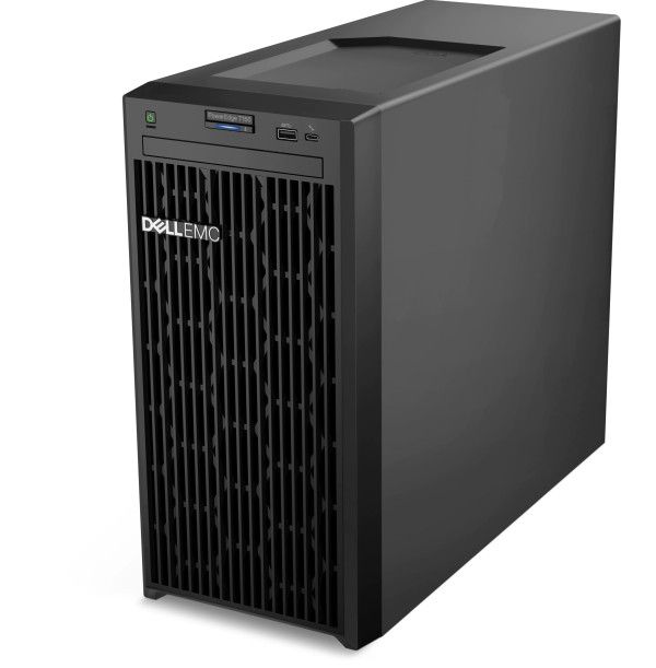 Server DELL PowerEdge T150, Tower 4U, Intel Xeon E-2314 (4 C / 4 T, 2.8 GHz - 4.5 GHz, 8 MB cache, 65 W), 16 GB DDR4 ECC