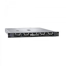 Server DELL PowerEdge R250, Rack 1U, Intel Xeon E-2314 (4 C / 4 T, 2.8 GHz - 4.5 GHz, 8 MB cache, 65 W), 16 GB DDR4 ECC, 2 TB HDD, 2 x 700 W, Fara sistem de operare