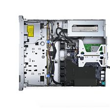 Server DELL PowerEdge R250, Rack 1U, Intel Xeon E-2314 (4 C / 4 T, 2.8 GHz - 4.5 GHz, 8 MB cache, 65 W), 16 GB DDR4 ECC, 2 TB HDD, 2 x 700 W, Fara sistem de operare