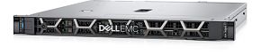 Server DELL PowerEdge R350, Rack 1U, Intel Xeon E-2314 (4 C / 4 T, 2.8 GHz - 4.5 GHz, 8 MB cache, 65 W), 16 GB DDR4 ECC, 1 x 480 GB SSD, 700 W, Fara sistem de operare