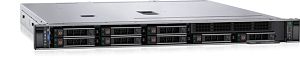 Server DELL PowerEdge R350, Rack 1U, Intel Xeon E-2314 (4 C / 4 T, 2.8 GHz - 4.5 GHz, 8 MB cache, 65 W), 16 GB DDR4 ECC, 1 x 480 GB SSD, 700 W, Fara sistem de operare