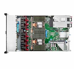 Server HPE ProLiant DL360 Gen10 Plus, Rack 1U, 2 x Intel Xeon Silver 4310 (12 C / 24 T, 2.1 GHz - 3.3 GHz, 18 MB cache, 120 W), 128 GB DDR4 ECC, 2 x 960 GB SSD, 8 x SFF, HPE MR416i-a, 800 W, Fara sistem de operare