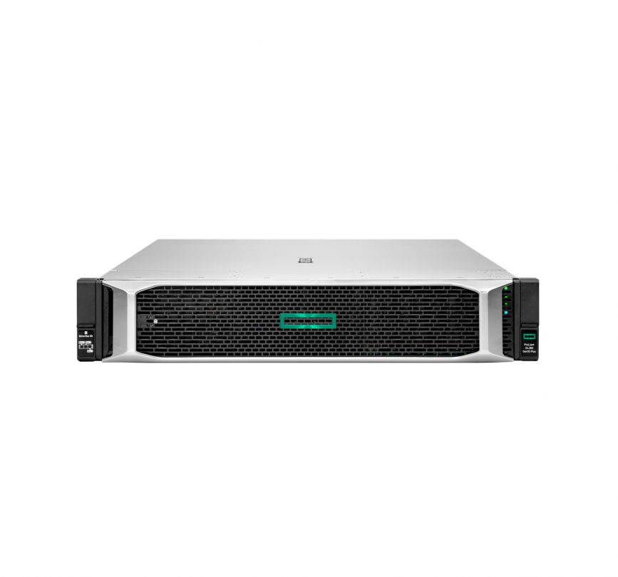 Server HPE ProLiant DL380 Gen10 Plus, Rack 2U, Intel Xeon Silver 4310 (12 C / 24 T, 2.1 GHz - 3.3 GHz, 18 MB cache, 120 W), 64 GB DDR4 ECC, 8 x SFF, 800 W