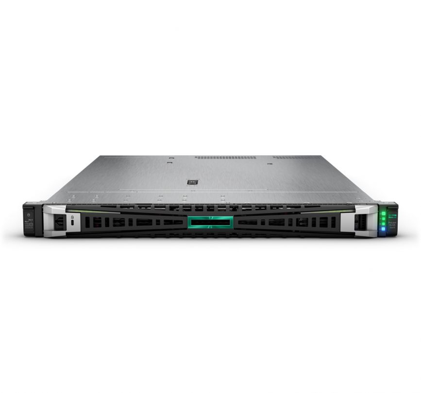 Server HPE ProLiant DL325 Gen11, Rack 1U, AMD EPYC 9224 (24 C / 48 T, 2.50 GHz - 3.70 GHz, 200 W), 64 GB DDR5 ECC, 2 x 480 GB SSD, 8 x SFF, HPE MR408i-o Gen11, 2 x 1000 W, Fara sistem de operare
