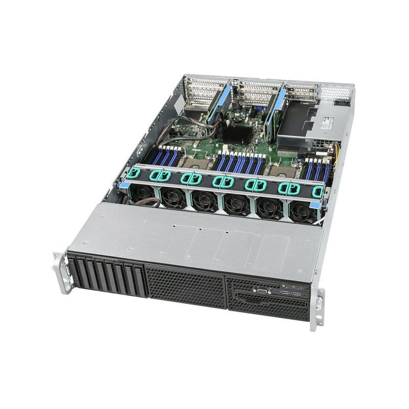 Server Intel Serverbarebone R1208WFTZSR, fara procesor, 12 x LFF