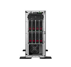 Server HPE ProLiant ML110 Gen11, Tower, Intel Xeon 4510 (12 C / 24 T, 2.4 GHz - 4.10 GHz, 30 MB cache, 150 W), 128 GB DDR5 ECC, 2 x 4 TB HDD + 2 x 960 GB SSD, 4 x LFF, 2 x 1000 W, Fara sistem de operare