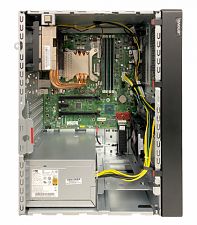 Server Lenovo ThinkSystem ST50 V2, Tower, Intel Xeon E-2324G (4 C / 4 T, 3.1 GHz - 4.6 GHz, 8 MB cache, 65 W), 16 GB DDR4 ECC, 2 x 1 TB HDD, Fara sistem de operare
