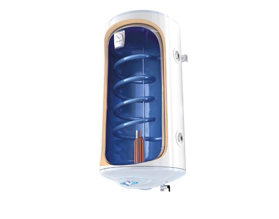 Boiler termoelectric cu serpentina Tesy BiLight GCVS 1004420 B11 TSR, 2000 W, 100 l, serpentina pe partea dreapta, 0.8 Mpa, 18 mm