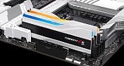 Memorie G.Skill Trident Z5 32 GB DDR5 6400 MHz CL32, kit 2 x 16 GB, XMP 3.0, Alb-negru, RGB