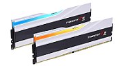 Memorie G.Skill Trident Z5 96 GB DDR5 6400 MHz CL32, kit 2 x 48 GB, XMP 3.0, Alb-negru, RGB