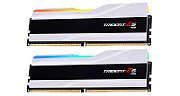 Memorie G.Skill Trident Z5 96 GB DDR5 6400 MHz CL32, kit 2 x 48 GB, XMP 3.0, Alb-negru, RGB