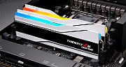 Memorie G.Skill Trident Z5 Neo 64 GB DDR5 6000 MHz CL30, kit 2 x 32 GB, EXPO, Alb-negru, RGB