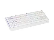 THOR 230 | Mechanical Gaming Keyboard | Wireless | US | White | 2.4 GHz  Bluetooth  USB | Outemu Red