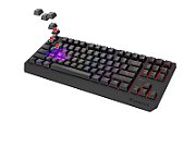 THOR 230 | Mechanical Gaming Keyboard | Wireless | US | Black | 2.4 GHz  Bluetooth  USB | Outemu Red