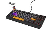 THOR 230 | Mechanical Gaming Keyboard | Wired | US | Anchor Gray Negative | USB Type-A | Outemu Red