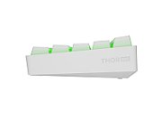 GAMING KEYBOARD GENESIS THOR 660 G2 US WHITE WIRELESS RGB MECHANICAL GATERON BROWN