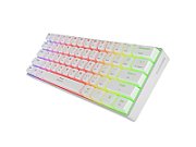 GAMING KEYBOARD GENESIS THOR 660 G2 US WHITE WIRELESS RGB MECHANICAL GATERON BROWN