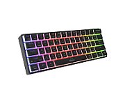 GAMING KEYBOARD GENESIS THOR 660 G2 US BLACK WIRELESS RGB MECHANICAL GATERON BROWN