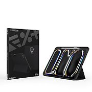 Husa de protectie Next One Rollcase pentru iPad Pro 13  M4, cu suport pentru stilou, Negru