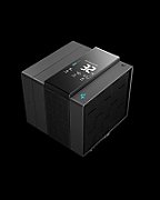 Cooler Procesor DEEPCOOL ASSASIN IV VC VISION NEGRU, marime heatsink 140x110x160mm, un ventilator, viteza ventilator 500-1800 RPM +/- 10%, Airflow: 61.25 CFM,  Suport AMD: AM4/AM5, suport INTEL: LGA 1700/1200/1151/1150/1155/2011-v3/2011/2066, nivel de zgomot: 22.6 dBA