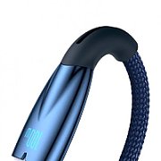 CABLU alimentare si date Baseus Glimmer, Fast Charging Data Cable pt. smartphone, USB la USB Type-C 100W, 1m, alb  CADH000403  (timbru verde 0.08 lei) - 6932172617974