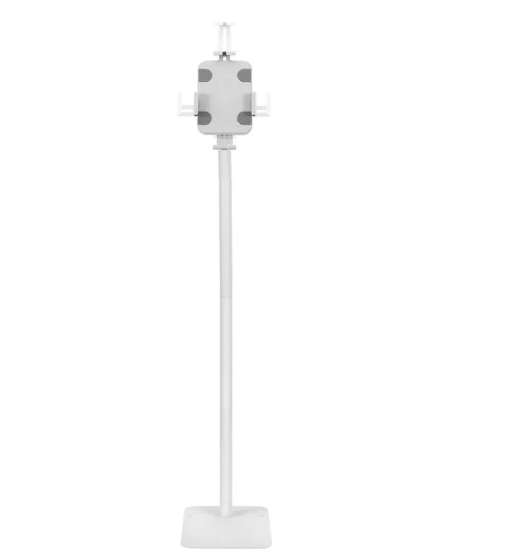 Stand podea mobil/fix pentru tablete Neomounts FL15-625WH1 pentru display-uri cu diagonale 7,9 -11 , sistem de prindere VESA , greutate maxima suportata kg, tilt  +20°, -110°, rotate 360° lockable - surub de siguranță inclus culoare alb. Garantie 5 ani