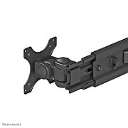 Suport dublu monitor de birou Neomounts FPMA-D700DD pentru display-uri cu diagonale 19 -30 , sistem de prindere VESA 75x75~100x100, greutate maxima suportata 8kg - per ecran, full motion, tilt +180°, swivel +180°, rotate +360° inaltime reglabila manual 340-444mm culoare negru. Garantie 5 ani