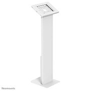 Stand podea mobil/fix pentru tablete Neomounts FL15-750WH1 pentru display-uri cu diagonale 9,7 -11 , sistem de prindere VESA 75x75~75x75, fix lockable culoare alb. Garantie 5 ani