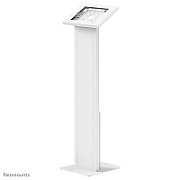 Stand podea mobil/fix pentru tablete Neomounts FL15-750WH1 pentru display-uri cu diagonale 9,7 -11 , sistem de prindere VESA 75x75~75x75, fix lockable culoare alb. Garantie 5 ani