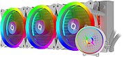 Cooler Procesor AQYRIS AQUARIUS 360 AIO ALB, marime radiator 360mm, 3 ventilatoare ARGB, Viteza ventilatoare 800-2400 RPM +/- 10%, Suport AMD: AM4, AM5 suport INTEL: LGA 20xx/115x/1200/1700, Airflow: 30-85 CFM, Nivel de zgomot pompa: 23dBA, Nivel de zgomot ventilator: 25-35dBA