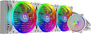 Cooler Procesor AQYRIS AQUARIUS 360 AIO ALB, marime radiator 360mm, 3 ventilatoare ARGB, Viteza ventilatoare 800-2400 RPM +/- 10%, Suport AMD: AM4, AM5 suport INTEL: LGA 20xx/115x/1200/1700, Airflow: 30-85 CFM, Nivel de zgomot pompa: 23dBA, Nivel de zgomot ventilator: 25-35dBA