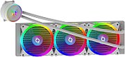 Cooler Procesor AQYRIS AQUARIUS 360 AIO ALB, marime radiator 360mm, 3 ventilatoare ARGB, Viteza ventilatoare 800-2400 RPM +/- 10%, Suport AMD: AM4, AM5 suport INTEL: LGA 20xx/115x/1200/1700, Airflow: 30-85 CFM, Nivel de zgomot pompa: 23dBA, Nivel de zgomot ventilator: 25-35dBA