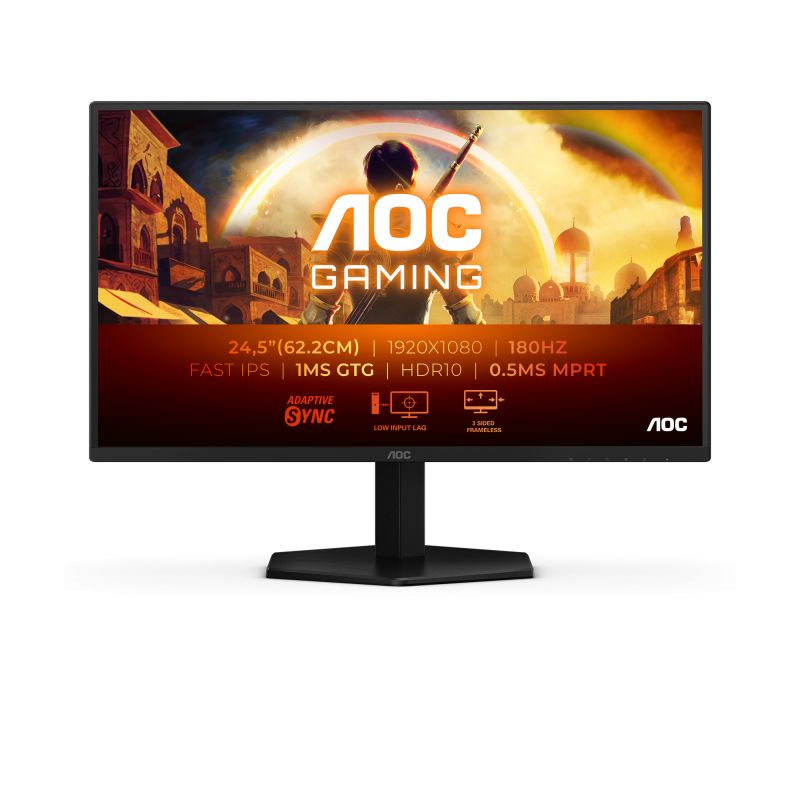 AOC G4 25G42E computer monitor 62.2 cm (24.5 ) 1920 x 1080 pixels Full HD LED Black  Red