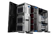 Server HPE ProLiant ML350 Gen11, Tower 4U, Intel Xeon Silver 4514Y (16 C / 32 T, 2.0 GHz - 3.4 GHz, 30 MB cache, 150 W), 64 GB DDR5 ECC, 2 x 480 GB SSD, 8 x SFF, 2 x 1000 W, Fara sistem de operare